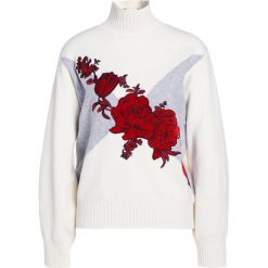 Swetry klasyczne damskie: Sportmax Code RASOIO Sweter bianco ottico