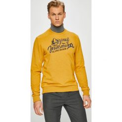 Blend - Bluza. Żółte bluzy męskie marki Blend, s, z nadrukiem, z bawełny, bez kaptura. W wyprzedaży za 69,90 zł.