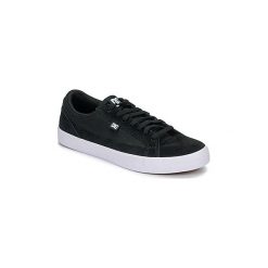 Buty DC Shoes LYNNFIELD M SHOE BKW. Czarne trampki męskie DC Shoes, bez wzorów, bez zapięcia. Za 279,70 zł.