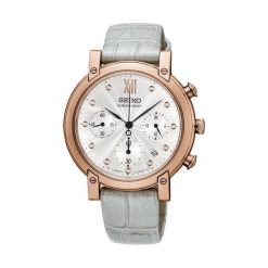 Zegarki damskie: Seiko Chronograph SRW834P1 - Zobacz także Książki, muzyka, multimedia, zabawki, zegarki i wiele więcej