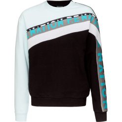Bluza P.E NATION DOUBLE BLOCK. Niebieskie bluzy damskie z nadrukiem, z bawełny. W wyprzedaży za 664,00 zł.