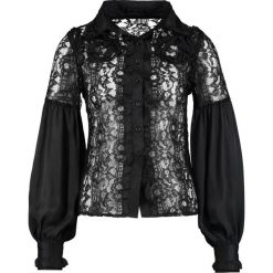 Koszule wiązane damskie: Navy London MILENA Koszula black