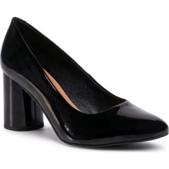 Półbuty LASOCKI - 185294-01 Black. Czarne półbuty damskie Lasocki, bez wzorów, ze skóry ekologicznej, eleganckie, bez obcasa, na obcasie, bez zapięcia. Za 199,99 zł.