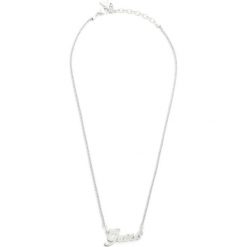 Naszyjnik GUESS - UBN79076 SILVER. Szare naszyjniki męskie Guess, ze stali. W wyprzedaży za 159,00 zł.