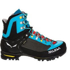 Buty trekkingowe damskie: Salewa Buty damskie Raven 2 GTX czarno-niebieskie r. 38.5 (61327-8593)