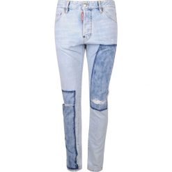 Dsquared2 Jeansy "Cool Guy". Żółte jeansy męskie Dsquared2, z aplikacjami. Za 1099,00 zł.