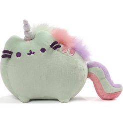 Przytulanki i maskotki: Maskotka Pusheen średni zielony z dźwiękiem 23x15cm (4060842)
