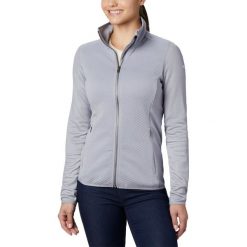 Bluza damska Columbia Roffe Ridge 1748381444 - szary || biały. Szare bluzy damskie Columbia, l, bez wzorów, bez rękawów, bez kaptura. Za 332,99 zł.