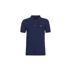 Koszulki polo z krótkim rękawem Lyle Scott FAFARLIPE. Niebieskie koszulki męskie marki Lyle & Scott, s, bez wzorów, z krótkim rękawem. Za 269,00 zł.