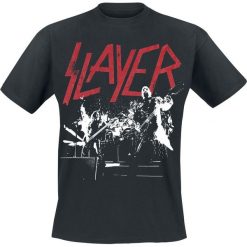 Slayer Live Est. 1981 T-Shirt czarny. Czarne t-shirty męskie marki Slayer, m. Za 74,90 zł.