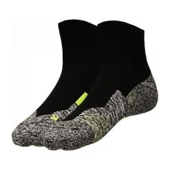 Skarpetki męskie: Under Armour Skarpety męskie Charged Cushion Quarter czarno-szare r. M (1315588-574)