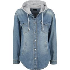 Bluzki damskie: Forplay Oversize Jeans Hemd Bluzka damska niebieski