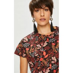 Medicine - Top Royal Purple. Brązowe topy damskie marki MEDICINE, s, z bawełny, z okrągłym kołnierzem. W wyprzedaży za 29,90 zł.