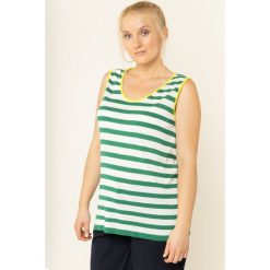 Top Persona by Marina Rinaldi 1362099. Zielone bluzki damskie Persona by Marina Rinaldi, s, bez wzorów, z wiskozy, polo. W wyprzedaży za 249,00 zł.