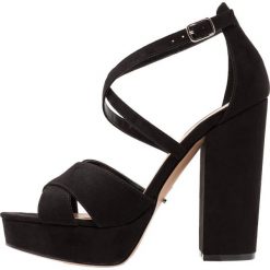 Sandały damskie: ONLY SHOES ONLALLIE CROSSED Sandały na obcasie black