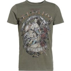 T-shirty męskie: True Religion PINUP Tshirt z nadrukiem dusty olive