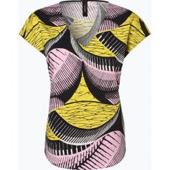 Marc Cain Collections - Bluzka damska, różowy. Różowe bluzki damskie Marc Cain Collections, z nadrukiem, eleganckie, bez kołnierzyka, bez rękawów. Za 499,95 zł.
