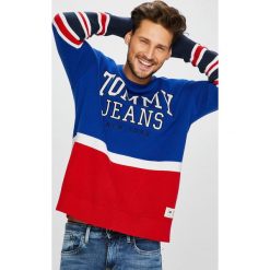 Tommy Jeans - Sweter DM0DM05072. Szare swetry klasyczne męskie Tommy Jeans, l, z jeansu. Za 499,90 zł.