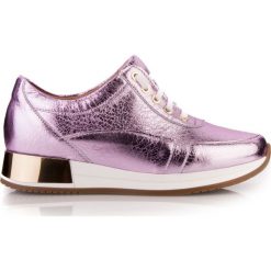 Sneakersy fioletowe metaliczne. Fioletowe sneakersy damskie Arturo Vicci. Za 249,00 zł.
