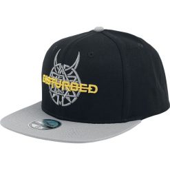 Czapki damskie: Disturbed Logo Czapka Snapback czarny/szary