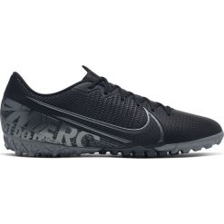 Buty piłkarskie Nike Mercurial Vapor 13 Academy Tf M AT7996 001 czarne. Czarne buty sportowe męskie Nike, ze skóry, bez zapięcia, do piłki nożnej. W wyprzedaży za 379,00 zł.