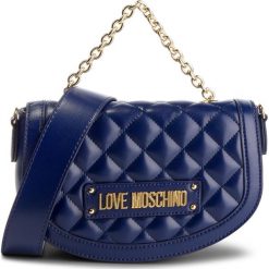 Torebka LOVE MOSCHINO - JC4002PP17LA0750 Blu. Niebieskie torebki klasyczne damskie Love Moschino, bez wzorów, ze skóry ekologicznej, klasyczne, na ramię, bez dodatków. W wyprzedaży za 549,00 zł.