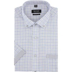 Koszula bexley 2766 krótki rękaw custom fit niebieski. Niebieskie koszule męskie Recman, m. Za 149,00 zł.