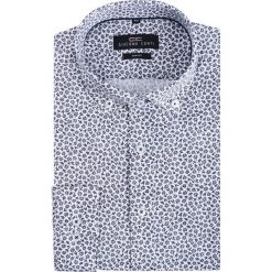 Koszula SIMONE KDWS000213. Niebieskie koszule męskie marki Giacomo Conti, na zimę, m, w kwiaty, button down. Za 199,00 zł.