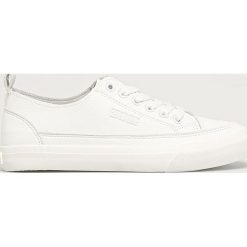 Big Star - Tenisówki. Białe trampki i tenisówki damskie BIG STAR, bez wzorów, z gumy, na sznurówki. Za 179,90 zł.