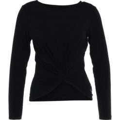 Bluzki damskie: GAP TWIST FRONT Bluzka z długim rękawem true black