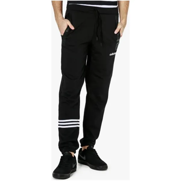 Adidas Spodnie E Mo T Pnt Ft , czarny, rozmiar XXL. Czarne spodnie męskie Adidas, xxl, w paski, z bawełny. W wyprzedaży za 159,99 zł.