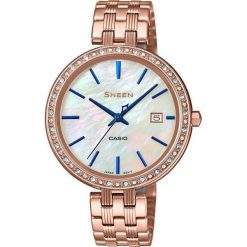 CASIO Sheen SHE-4052PG-2AUEF. Niebieskie zegarki damskie CASIO. W wyprzedaży za 410,00 zł.