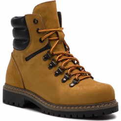 Trapery SERGIO BARDI - Itala FW127373818GR 452. Brązowe buty zimowe damskie Sergio Bardi, z nubiku. W wyprzedaży za 239,00 zł.