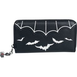 Portfele damskie: Banned Bat Wallet Portfel czarny/biały