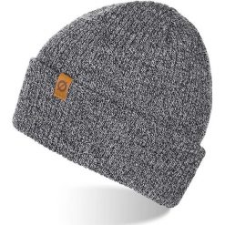 Czapka męska zimowa beanie jasnoszara Brodrene CZ10 - j.szary. Szare czapki męskie Brødrene, na zimę, bez wzorów, z materiału, eleganckie. Za 41,99 zł.