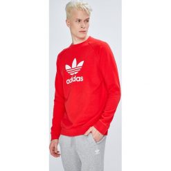 Adidas Originals - Bluza. Szare bluzy męskie rozpinane adidas Originals, m, z nadrukiem, z bawełny, bez kaptura. Za 249,90 zł.
