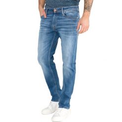 Jack & Jones Mike Dżinsy Niebieski. Niebieskie jeansy męskie Jack & Jones, bez wzorów. Za 307,95 zł.