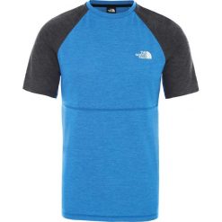Koszulka The North Face Varuna T9494HQD3 - grafitowy || niebieski. Szare koszulki męskie The North Face, s, bez wzorów, bez kołnierzyka, bez rękawów. Za 146,99 zł.
