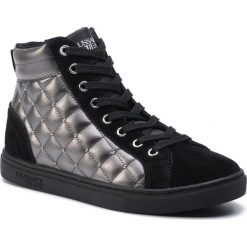 Sneakersy TRUSSARDI JEANS - 79A00452 K299. Szare półbuty damskie Trussardi Jeans, z jeansu. W wyprzedaży za 329,00 zł.