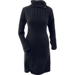 Sukienki: Sukienka z dzianiny bonprix czarny