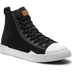 Trampki G-STAR RAW - Rackam Scuba Mid D10757-8390-990 Black. Czarne półbuty męskie marki G-Star RAW, bez wzorów, z gumy, retro, bez zapięcia. W wyprzedaży za 359,00 zł.