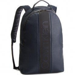 Plecak CALVIN KLEIN - Strike Round Backpack K50K504279 068. Niebieskie plecaki męskie Calvin Klein, ze skóry ekologicznej. Za 599,00 zł.