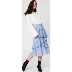 Paski damskie: Endless Rose Spódnica w paski – Blue