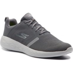 Buty SKECHERS - Revel 55069/CHAR Charcoal. Szare buty sportowe męskie Skechers, z tworzywa sztucznego, bez zapięcia, do biegania. W wyprzedaży za 209,00 zł.