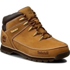 Trapery TIMBERLAND - Euro Sprint A122I/TB0A122I2311 Wheat. Pomarańczowe buty zimowe męskie Timberland, ze skóry. W wyprzedaży za 429,00 zł.