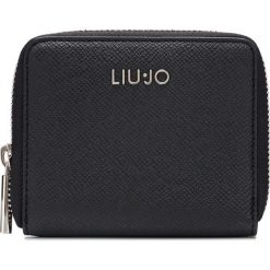 Liu Jo Portfel Czarny. Czarne portfele damskie Liu Jo, bez wzorów, z materiału. Za 307,95 zł.