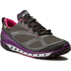 Półbuty ECCO - Biom Venture GORE-TEX 82070350245 Black/Titanium/Imperial Purple. Czarne buty trekkingowe damskie ecco, bez wzorów, ze skóry ekologicznej, sportowe, na niskim obcasie, bez zapięcia. W wyprzedaży za 429,00 zł.