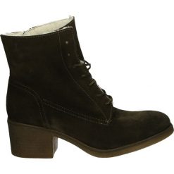 Botki - GD063 SER MIL. Czarne botki damskie zamszowe marki Venezia. Za 229,00 zł.