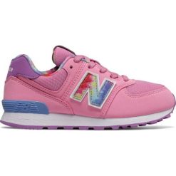 New Balance tenisówki dziewczęce PC574TDP 32 różowe. Różowe trampki dziewczęce New Balance, bez wzorów, z gumy, bez zapięcia. Za 209,00 zł.