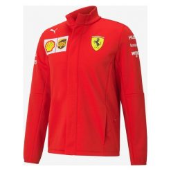Puma Ferrari SF Team Bluza Czerwony. Czerwone bluzy męskie Puma, xl, z nadrukiem, z poliesteru, bez kołnierzyka, bez rękawów, bez kaptura. Za 619,95 zł.